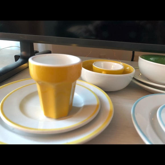 Kids ceramic kitchen dish set 20 piece set - Picture 6 of 10